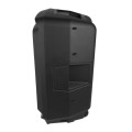 V-TONE OrionX 14 ACCU - Kolumna aktywna akumulatorowa czarna, Bluetooth, TWS, USB, AUX, FM, DSP, wysuwana rączka, kółka transportowe, 135W RMS - 2818053