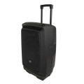 V-TONE OrionX 14 ACCU - Kolumna aktywna akumulatorowa czarna, Bluetooth, TWS, USB, AUX, FM, DSP, wysuwana rączka, kółka transportowe, 135W RMS - 2818058