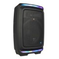 V-TONE OrionX 14 ACCU - Kolumna aktywna akumulatorowa czarna, Bluetooth, TWS, USB, AUX, FM, DSP, wysuwana rączka, kółka transportowe, 135W RMS - 2818052