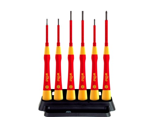 Wkrętak precyzyjny zestaw Picofinish® electric płaski, Phillips - 2818166