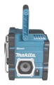 Radio DMR108N, tinka beveik visi Makita akumuliatoriai 7,2 - 18V, galimybe prijungti, Bluetooth i USB - 2818203