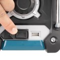 Radio DMR108N, tinka beveik visi Makita akumuliatoriai 7,2 - 18V, galimybe prijungti, Bluetooth i USB - 2818215