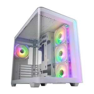 Obudowa FSP Geh Midi CMT580-WA ATX/M-ATX/M-ITX biały retail