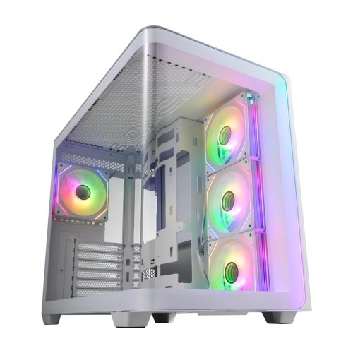 Obudowa FSP Geh Midi CMT580-WA ATX/M-ATX/M-ITX biały retail - 2818422