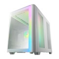 Obudowa FSP Geh Midi CMT580-WA ATX/M-ATX/M-ITX biały retail - 2818423
