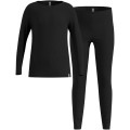 Zestaw bielizny dziecięcej Odlo Set long MERINO 200 KIDS roz. 1464m Czarny - 2785163