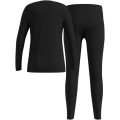 Zestaw bielizny dziecięcej Odlo Set long MERINO 200 KIDS roz. 1464m Czarny - 2785162