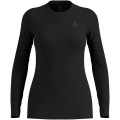 Koszulka damska ODLO Merino 160 BL Top Crew Neck l/s roz. S Czarna - 2785179