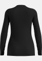Koszulka damska ODLO Merino 160 BL Top Crew Neck l/s roz. S Czarna - 2785176