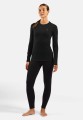 Koszulka damska ODLO Merino 160 BL Top Crew Neck l/s roz. S Czarna - 2785174