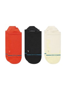 Skarpety do biegania damskie Stance Ecliptic Ultra Tab 3 Pack - coral