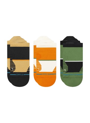 Skarpety do biegania Stance Feeling Grit Ultra Tab 3 Pack - black - 2818508