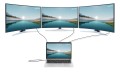 MANHATTAN Stacja dokująca 12-w-1 4K 1xHDMI 2xDP 3xUSB-A - 2819263