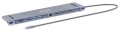 MANHATTAN Stacja dokująca 12-w-1 4K 1xHDMI 2xDP 3xUSB-A - 2819255