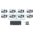 MANHATTAN 4K60Hz 8-portowy rozdzielacz HDMI ze skalowaniem w dół - 2819272