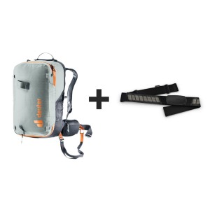 Plecak lawinowy Deuter Alproof Lite 22L + czujnik Garmin HRM Dual, tin/black