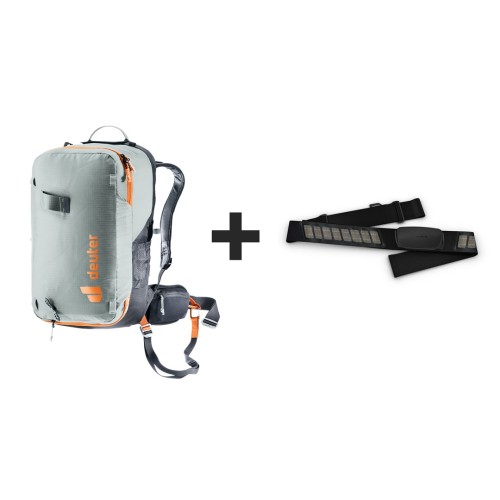 Plecak lawinowy Deuter Alproof Lite 22L + czujnik Garmin HRM Dual, tin/black - 2820113