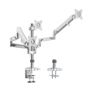 Uchwyt stołowy LogiLink BP0090 17''-32'' 21KG 3 Monitore Silver