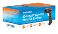 Skaner kodów kreskowych MANHATTAN 2D LED Ręczny skaner ręczny IP52 450 mm - 2822015