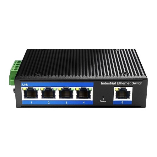 Switch niezarządzalny Cudy IG1005 4x10/100/1000Mbps 1xSFP, DIN-rail - 1879673