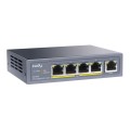 Switch niezarządzalny Cudy GS1005P 5x10/100/1000Mbps POE+ 60W - 1879686