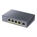 Switch niezarządzalny Cudy GS1005P 5x10/100/1000Mbps POE+ 60W - 1879687