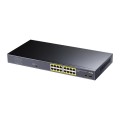 Switch niezarządzalny Cudy GS1020PS2 16x10/100/1000Mbps PoE+ 200W, 2xSFP - 1879715