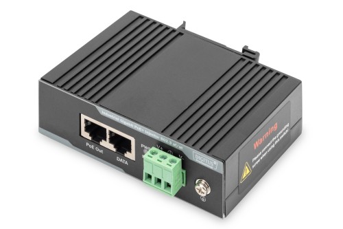 Zasilacz PoE+ przemysłowy. Gigabit, 802.3 af/a - 2822397