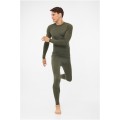 Bielizna męska VIKING Gasher Man Set Merino roz. L khaki - 2762862