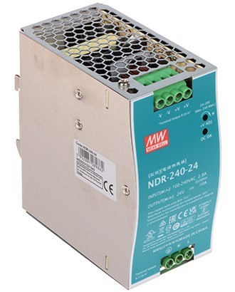 Zasilacz impulsowy NDR-240-24 Mean Well - 2809412