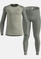 Bielizna termoaktywna - zestaw Odlo Set ACTIVE WARM Special Set roz. M Ciemnoszara - 2785146