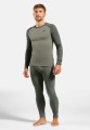 Bielizna termoaktywna - zestaw Odlo Set ACTIVE WARM Special Set roz. M Ciemnoszara - 2785143