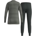 Bielizna termoaktywna - zestaw Odlo Set ACTIVE WARM Special Set roz. M Szara - 2785142