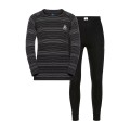 Bielizna termoaktywna - zestaw Odlo Set ACTIVE WARM Special Set roz. L Ciemnoszara - 2785139