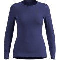 Bielizna termoaktywna z długim rękawem Odlo BL TOP Active Warm rozmiar M, niebieska - 2785054