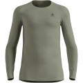 Bielizna termoaktywna z długim rękawem Odlo BL TOP crew neck l/s ACTIVE WARM roz. M Szara - 2785039