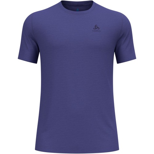 Bielizna termoaktywna z krótkim rękawem Odlo BL TOP crew neck l/s MERINO 160 roz. L Niebieska - 2785112