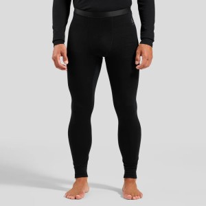 Legginsy termoaktywne męskie Odlo BL BOTTOM Merino 160 rozmiar L, czarne