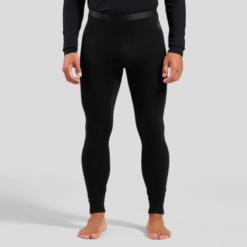 Legginsy męskie ODLO Merino 160 BL Bottom Long roz. L Czarne - 2785015