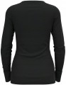 Koszulka damska Odlo BL TOP crew neck l/s MERINO 200 roz. S Czarna - 2785006