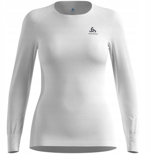 Koszulka damska Odlo BL TOP crew neck l/s ACTIVE WARM ECO roz. M Biała - 2784940
