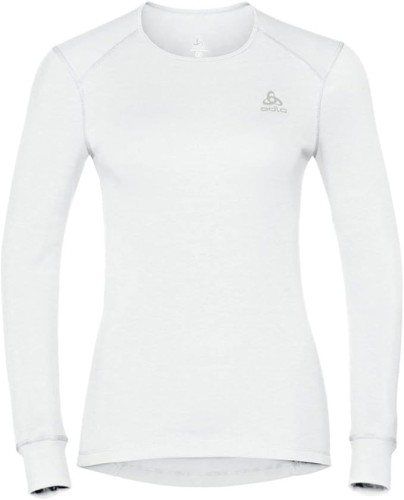 Koszulka damska Odlo BL TOP crew neck l/s ACTIVE WARM ECO roz. S Biała - 2784938