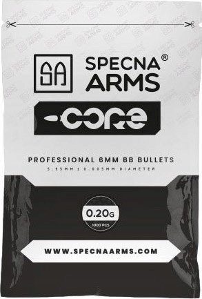 Kulki ASG Specna Arms CORE 0,20g - 1000 szt. (SPE-16-021002) - 2784878