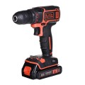 Wiertarko-wkrętarka aku 18V BDCDC18B BLACK+DECKER - 2825601