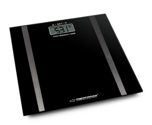 Waga łazienkowa Esperanza SAMBA EBS018K (kolor czarny) (WYPRZEDAŻ) - 2823686