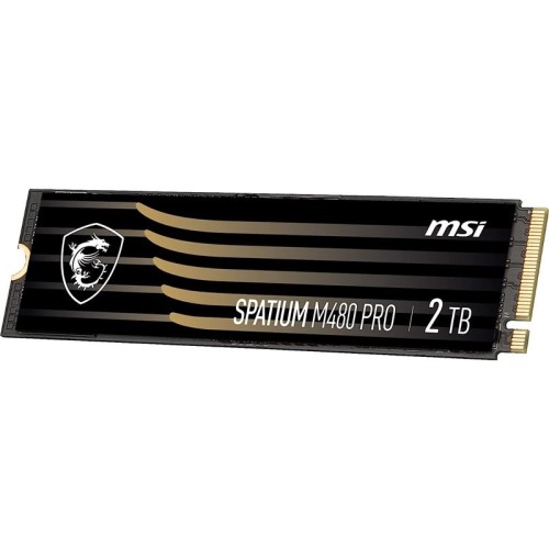 Dysk SSD MSI SPATIUM M480 Pro 2TB PCIe 4.0 NVMe M.2 2280 (WYPRZEDAŻ) - 2824156