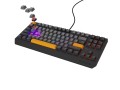 KLAWIATURA DLA GRACZY GENESIS THOR 230 TKL ANCHOR GRAY NEGATIVE US RGB MECHANICZNA OUTEMU RED (WYPRZEDAŻ) - 2824291