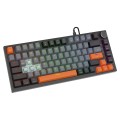 Klawiatura przewodowa SAVIO ASTRAL Black OUTEMU White Jade RGB 3 kolory keycapów magnetyczna - 2824318