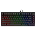 Klawiatura przewodowa SAVIO ASTRAL Black OUTEMU White Jade RGB magnetyczna - 2824334