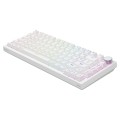 Klawiatura przewodowa SAVIO ASTRAL White OUTEMU White Jade RGB magnetyczna - 2824352